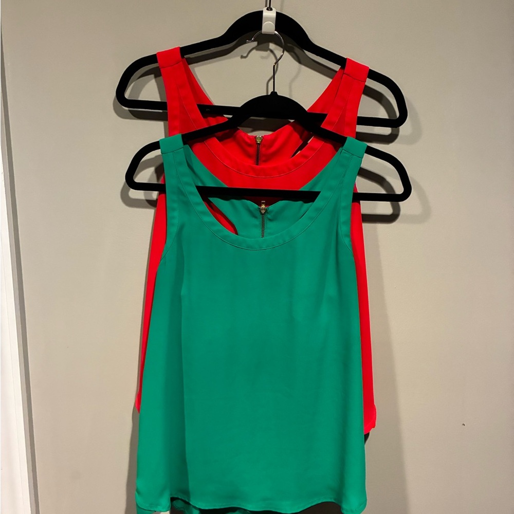 Express Green Tank Top